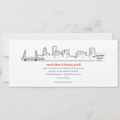 Invitation Silhouette de Portland (Devant)