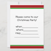 Invitation Silhouette du bord de l'aube (Dos)