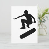 Invitation silhouette du tableau (Debout devant)