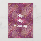 Invitation Silhouette Stencil Abstract Art Birthday (Dos)