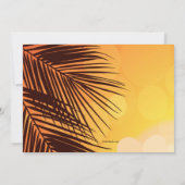 Invitation Silhouettes de football (Dos)