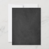 Invitation Silhouettes de Golden Retriever Mariage (Dos)