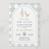 Invitation Silly Goose Baby Shower Invitation, Gender Neutral (Devant)