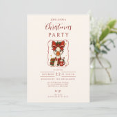 Invitation Silly Goose Christmas (Debout devant)