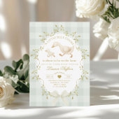 Invitation Silly Goose Gender neutral Sage Baby Shower