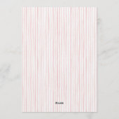 Invitation Silly Goose Pink Baby Girl Shower (Dos)