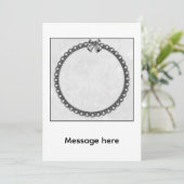 Invitation Silver Bells (Debout devant)