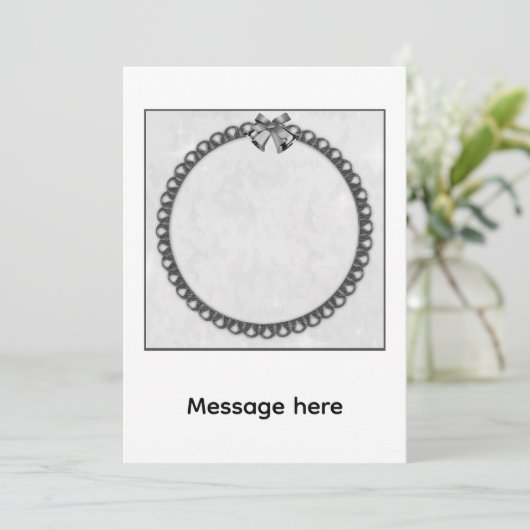 Invitation Silver Bells (Debout devant)