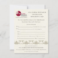 Silver Damask Séminaire, QR Code Donation