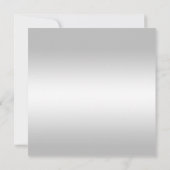 Invitation Silver Decoration 25th Wedding Anniversary  (Dos)