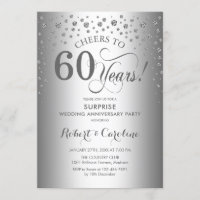 Silver Diamond Surprise 60e anniversaire