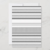 Invitation Silver Fiesta Boy & Girl Baptism Christening (Dos)