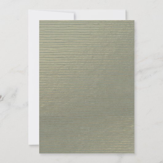 INVITATION SILVER GRAY SKETCH STRIPED LINE ÉVÉNEMENT D'ENTREP (Dos)