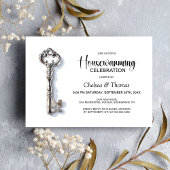 Invitation Silver Key Housewarming Party