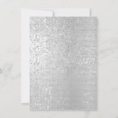 Invitation Silver Metallic Gris Black Sepia Cyber officiel (Dos)