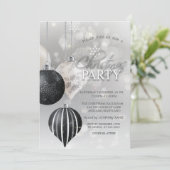 Invitation Silver Snowflakes, Balls Christmas Company (Debout devant)
