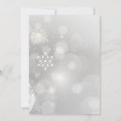 Invitation Silver Snowflakes, Balls Christmas Company (Dos)