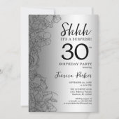 Invitation Silver Surprise 30e anniversaire (Devant)