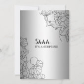 Invitation Silver Surprise 40e anniversaire (Dos)
