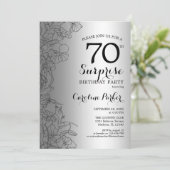 Invitation Silver Surprise 70e anniversaire (Debout devant)