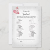 Invitation Silvr Flamant rose Ballerina What's In Your Purse  (Devant)