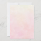 Invitation Simchat Bat Cérémonie de Nomination de Bébé Juif R (Dos)