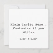 Invitation simple.. (Devant)