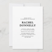 Invitation Simple 3 Photo Graduation Party (Dos)