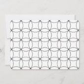 Invitation Simple 50 et fabuleux fête d'anniversaire de la ph (Dos)