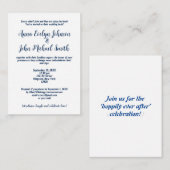 Invitation simple à désherber plat (Devant / Derrière)