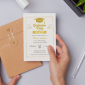 Invitation simple à un diplôme universitaire