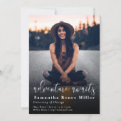 Invitation Simple Adventure Attend un diplôme photo (Devant)