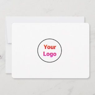 Invitation Simple ajout minimal du nom de texte du logo