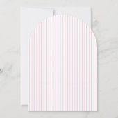 Invitation Simple Arch Swan & Pink Bow Girls Birthday Party (Dos)