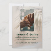 Invitation simple au mariage (Devant)