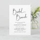 Invitation Simple Brunch de Mariage (Debout devant)