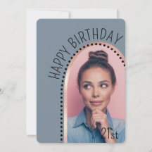 Simple Chic N'Importe Quel Âge Anniversaire Rose G