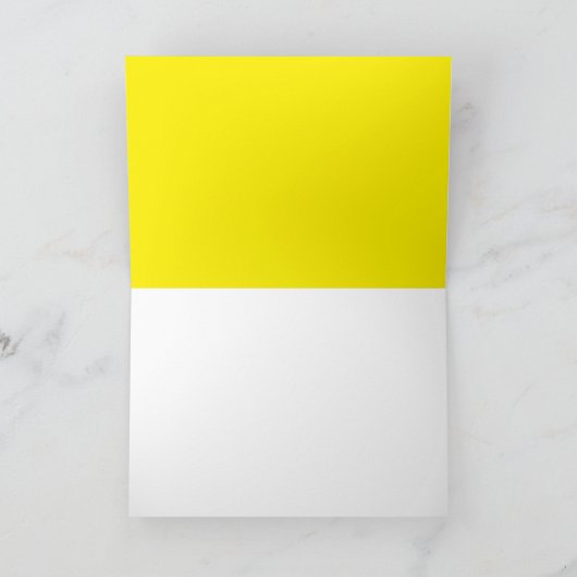 Invitation Simple couleur ajouter votre image de nom de texte (Intérieur)