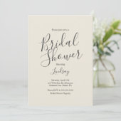 Invitation simple de bapteme de mariage de ton ter (Debout devant)