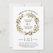 Invitation simple de dîner de répétition de (Devant)