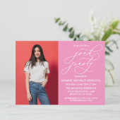 INVITATION SIMPLE DE DIPLÔME DE CALLIGRAPHIE SIMPL (Debout devant)