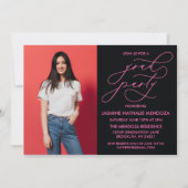 INVITATION SIMPLE DE DIPLÔME DE CALLIGRAPHIE SIMPL (Devant)