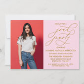 INVITATION SIMPLE DE DIPLÔME DE CALLIGRAPHIE SIMPL (Devant)