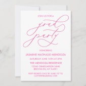 INVITATION SIMPLE DE DIPLÔME DE CALLIGRAPHIE SIMPL (Devant)