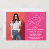 INVITATION SIMPLE DE DIPLÔME DE CALLIGRAPHIE SIMPL (Devant)