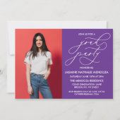 INVITATION SIMPLE DE DIPLÔME DE CALLIGRAPHIE SIMPL (Devant)