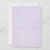 INVITATION SIMPLE DE DIPLÔME DE CALLIGRAPHIE SIMPL (Devant)