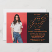 INVITATION SIMPLE DE DIPLÔME DE CALLIGRAPHIE SIMPL (Devant)