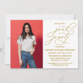 INVITATION SIMPLE DE DIPLÔME DE CALLIGRAPHIE SIMPL (Devant)