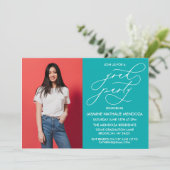 INVITATION SIMPLE DE DIPLÔME DE CALLIGRAPHIE SIMPL (Debout devant)